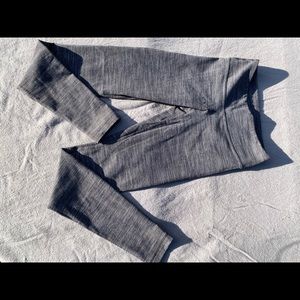 women’s heather grey LuluLemon leggings (size 2)